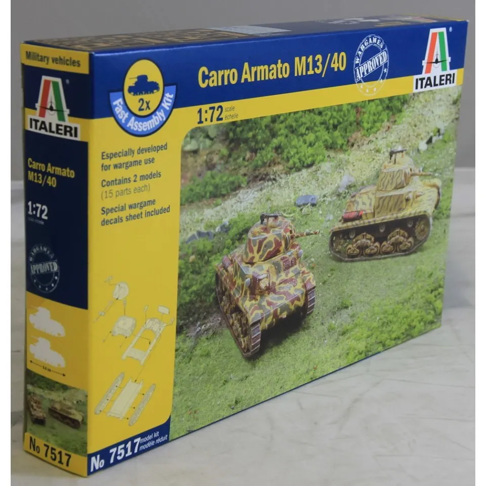 italeri-i7517-carro-armato-m13-40-maquette-char-militaire-1-72 image 1