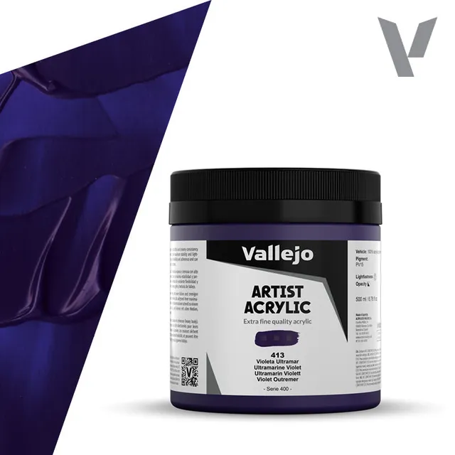 vallejo-violet-outremer-500-ml-peinture-acrylique-beaux-arts image 1