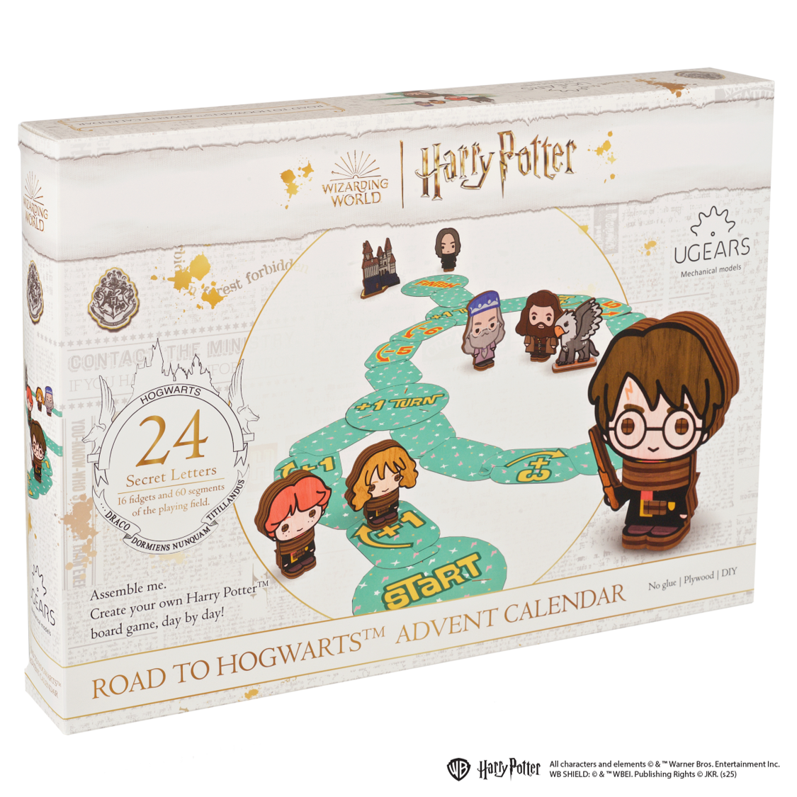 ugears-road-to-hogwarts-advent-calendar-calendrier-de-l-avent-jeu-de-soci-t-harr image 1