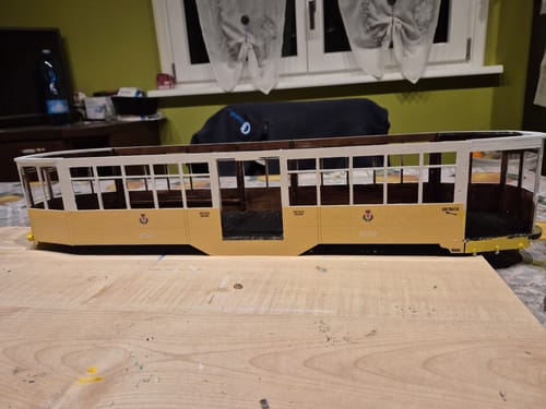 Couleurs superbes pour le tram