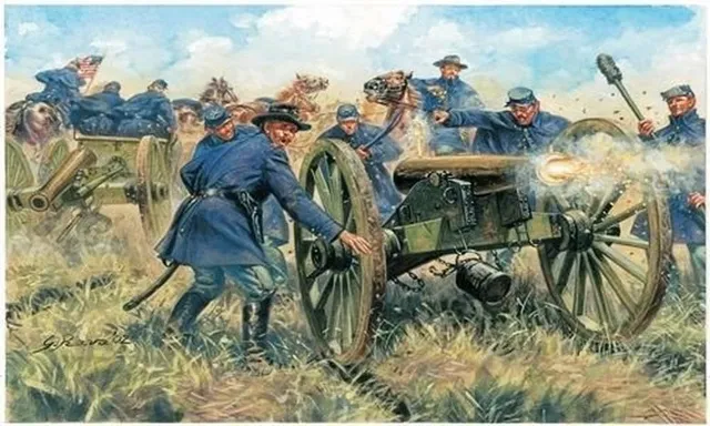 italeri-i6038-figurine-artillerie-de-l-union-chelle-1-72 image 1