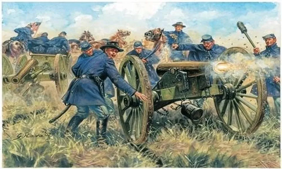 italeri-i6038-figurine-artillerie-de-l-union-chelle-1-72 image 1