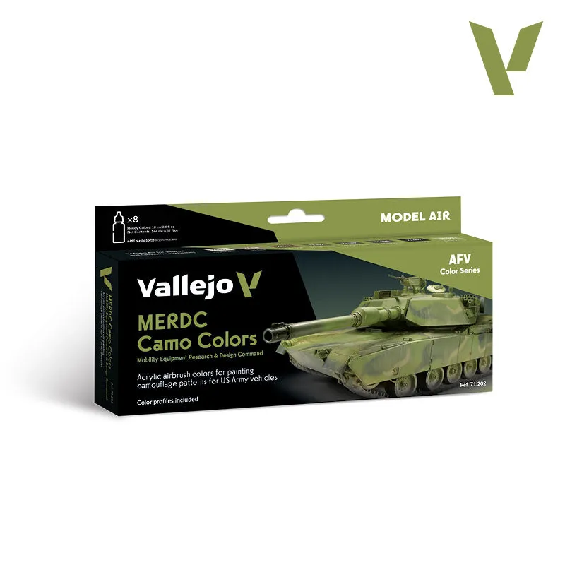 vallejo-model-air-set-8-x-18-ml-camouflages-merdc-v-hicules-us image 1