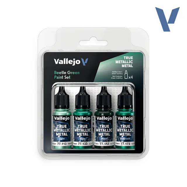 vallejo-set-vert-scarab-e-4-couleurs-m-talliques-18-ml-miniatures image 1