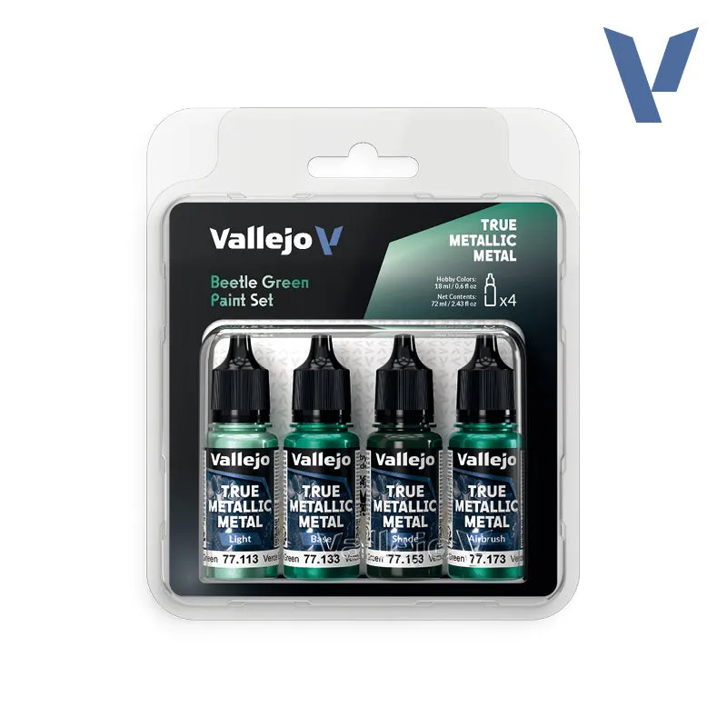 vallejo-set-vert-scarab-e-4-couleurs-m-talliques-18-ml-miniatures image 1