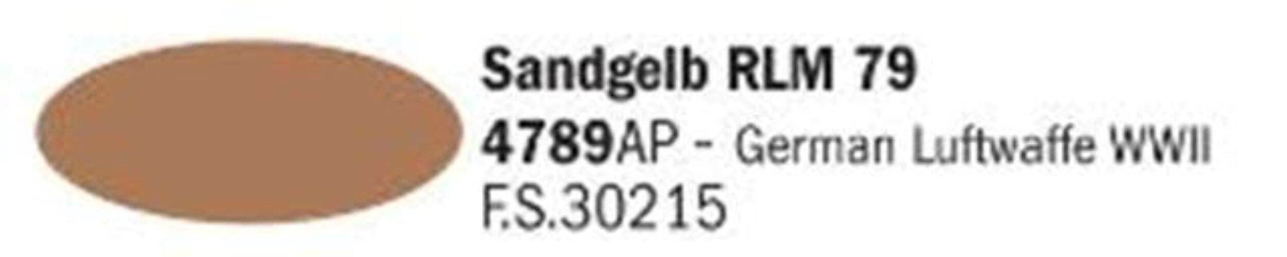 italeri-peinture-acrylique-sandgelb-rlm-79-mat-20-ml image 1