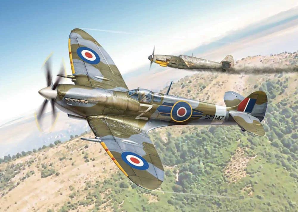 italeri-2804-spitfire-mk-ix-1-48-maquette-avion-plastique-monter image 2