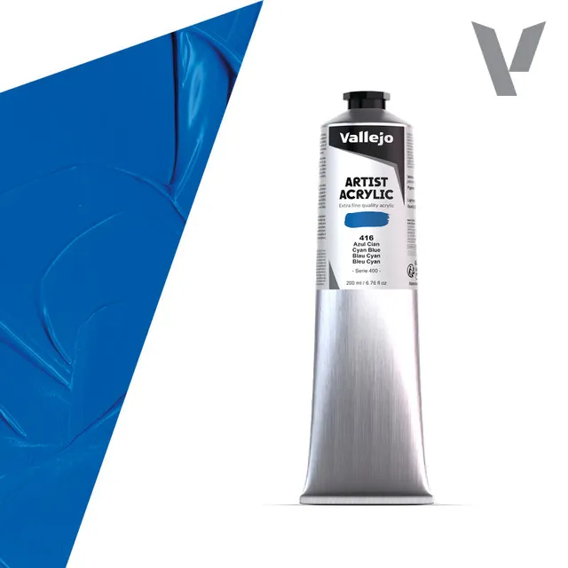 vallejo-acrylique-beaux-arts-bleu-cyan-200-ml image 1