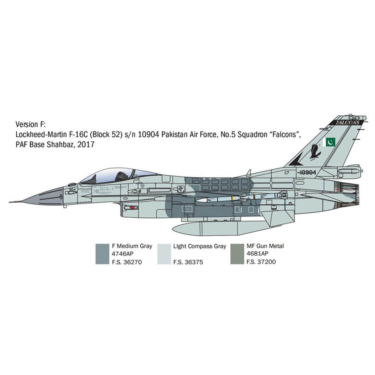 italeri-2825-f-16c-fighting-falcon-1-48-maquette-avion-plastique image 4