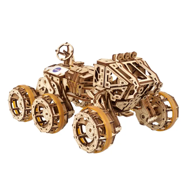 ugears-manned-mars-rover-rover-martien-habit-en-bois-m-canique-construire image 1