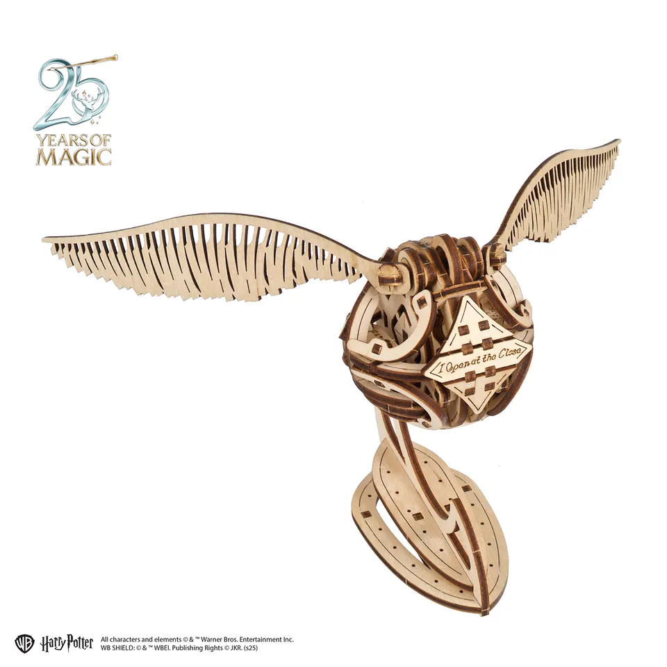 ugears-golden-snitch-harry-potter-maquette-bois-m-canique-monter image 1