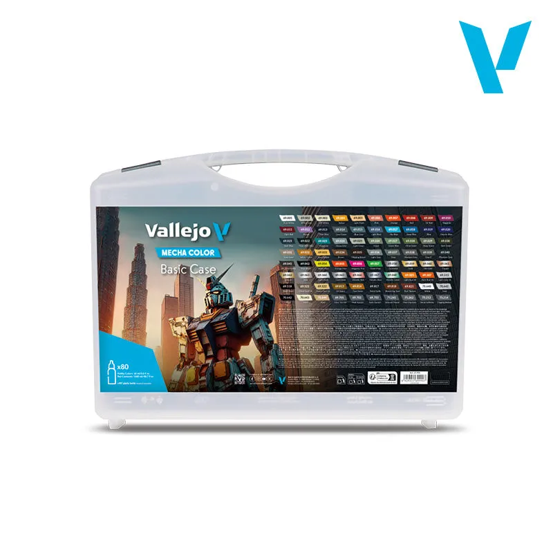 vallejo-mecha-color-mallette-80-couleurs-17-ml-peinture-maquette image 1