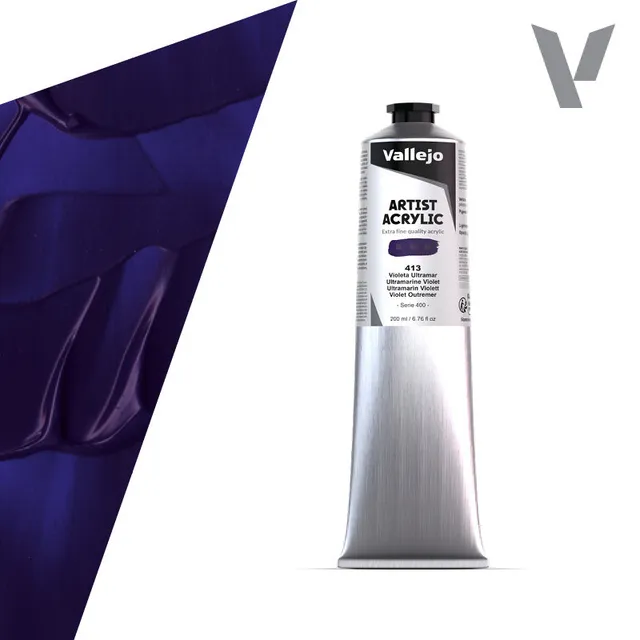 vallejo-belle-arti-peinture-acrylique-violet-outremer-200-ml image 1