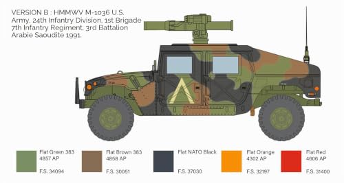 italeri-6598-hmmwv-m966-tow-carrier-1-35-maquette-militaire-monter image 8