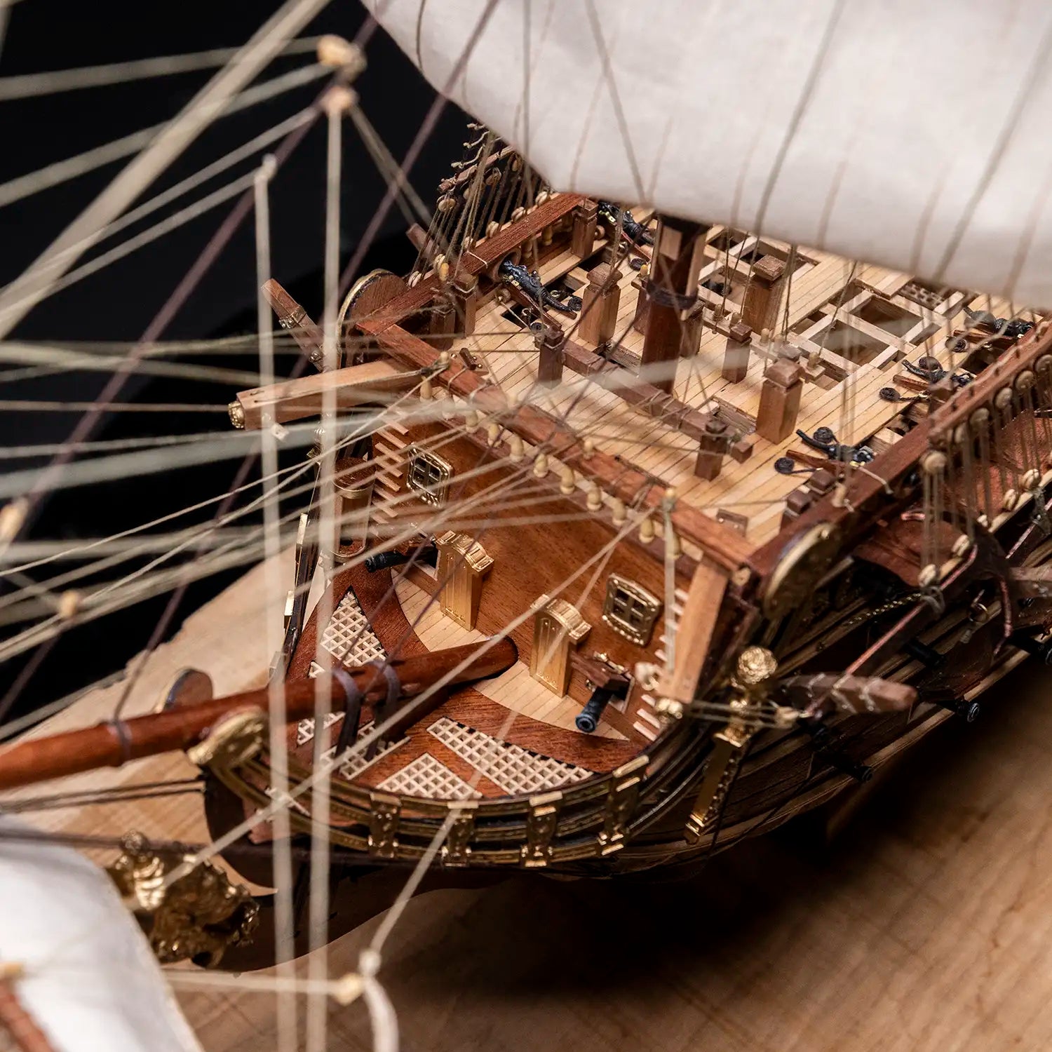 occre-soleil-royal-maquette-bateau-en-bois-dition-limit-e-num-rot-e-669-exemplai image 8