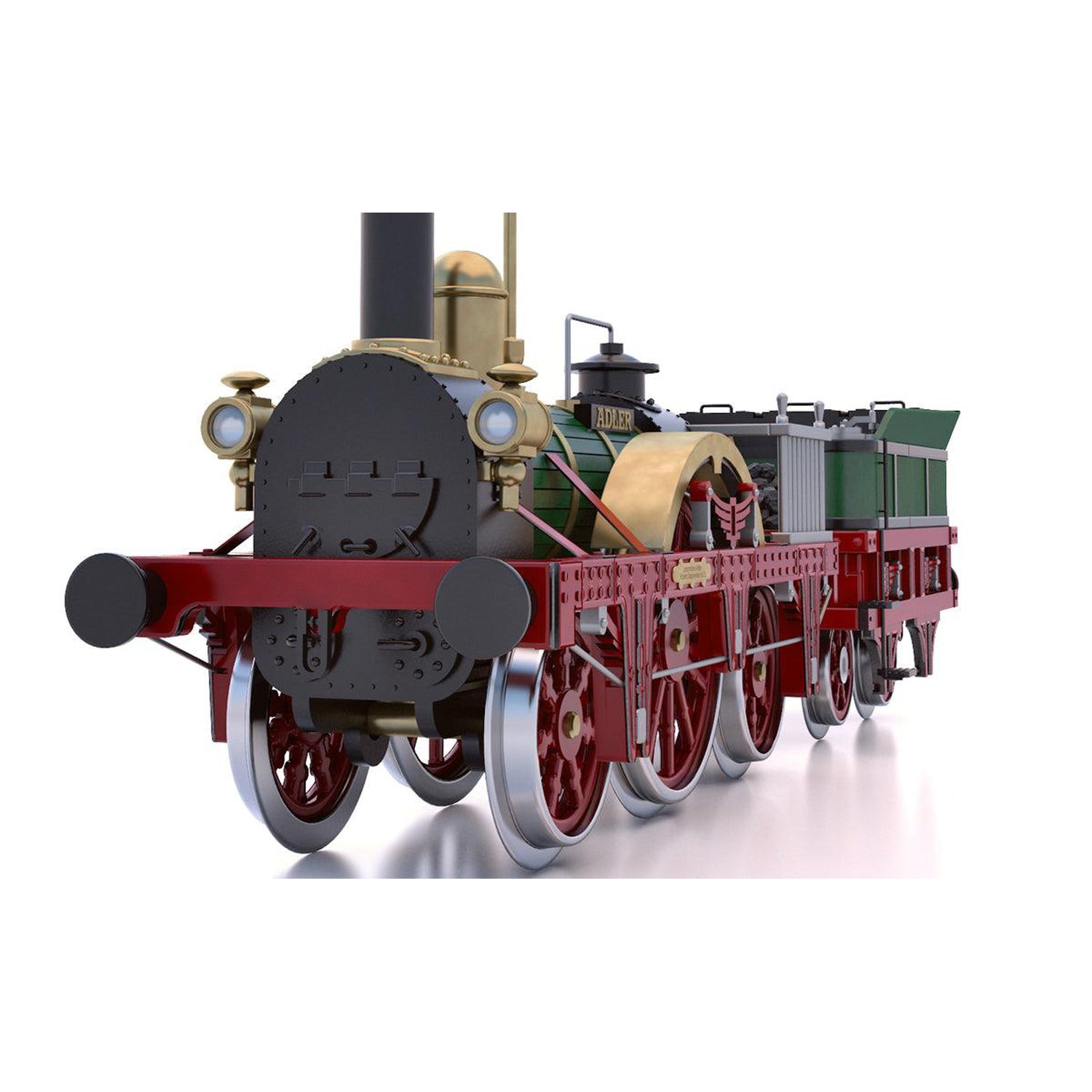 occre-adler-locomotive-vapeur-kit-mod-lisme-ferroviaire image 4