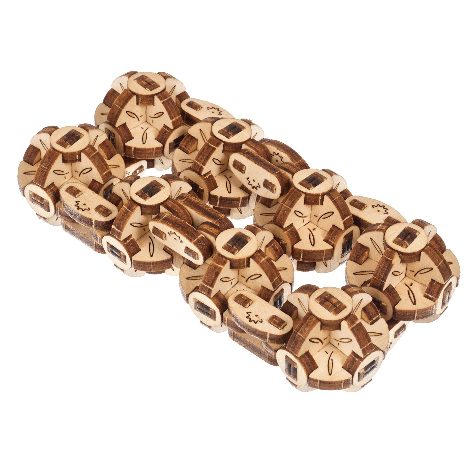 ugears-flexi-cubus-2-0-puzzle-3d-m-canique-octasph-re-steampunk image 2