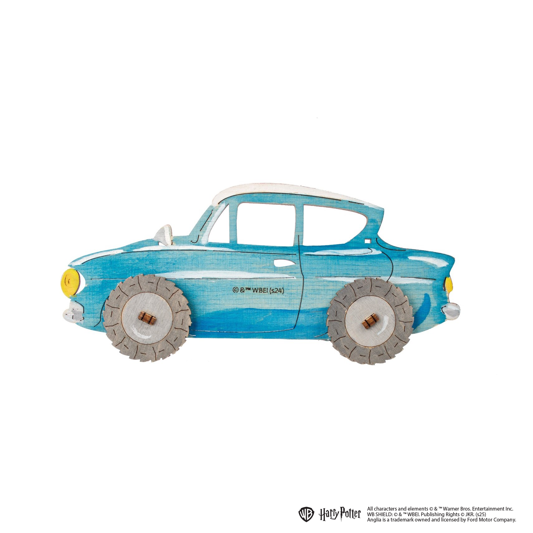 ugears-ford-anglia-volante-maquette-bois-3d-colorier-harry-potter image 2