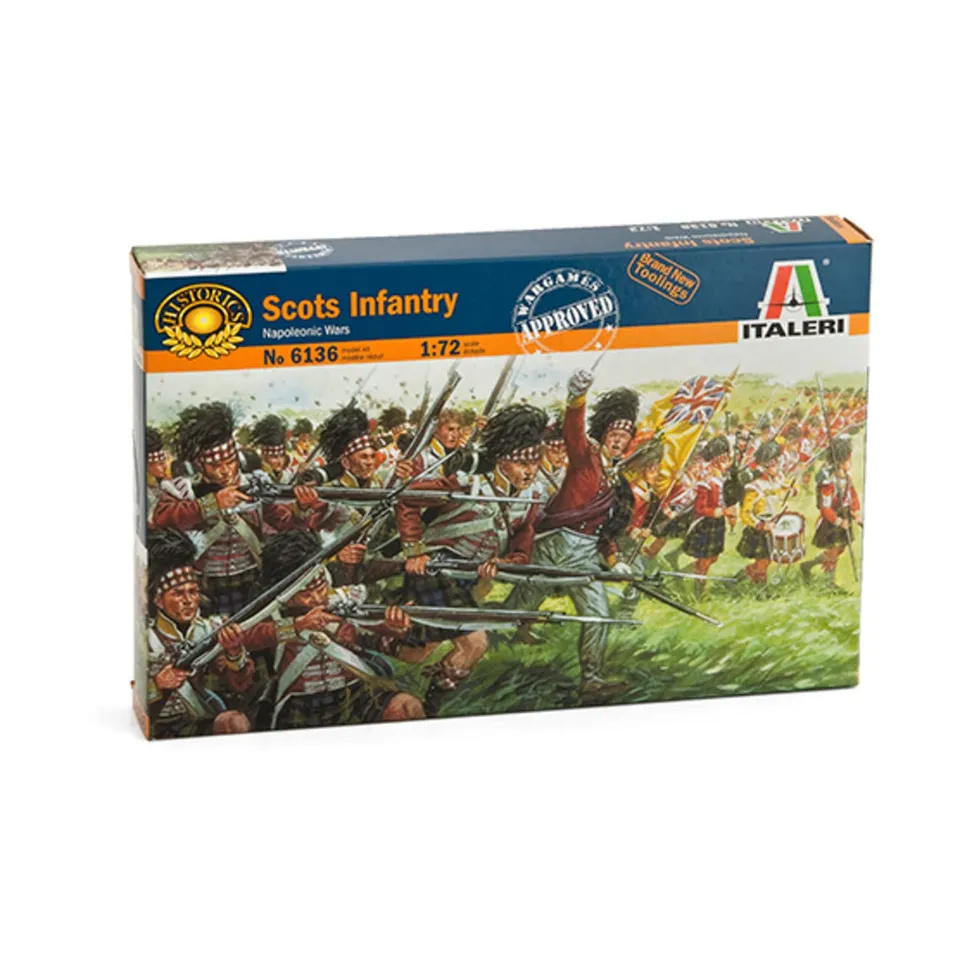 italeri-i6136-maquette-figurine-infanterie-cossaise-chelle-1-72 image 1