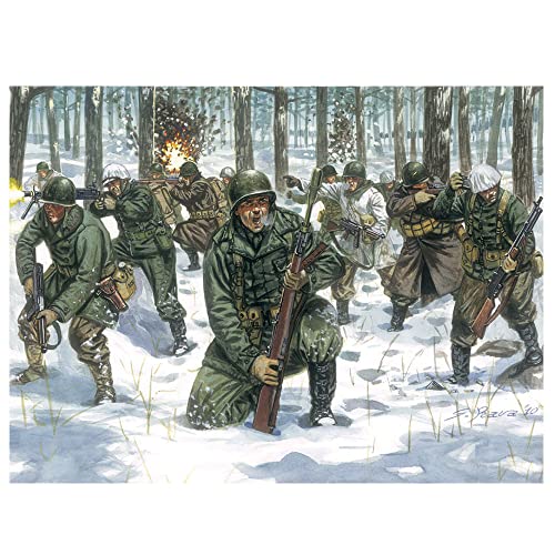 italeri-i6133-maquette-figurines-infanterie-us-tenue-hivernale-1-72 image 7