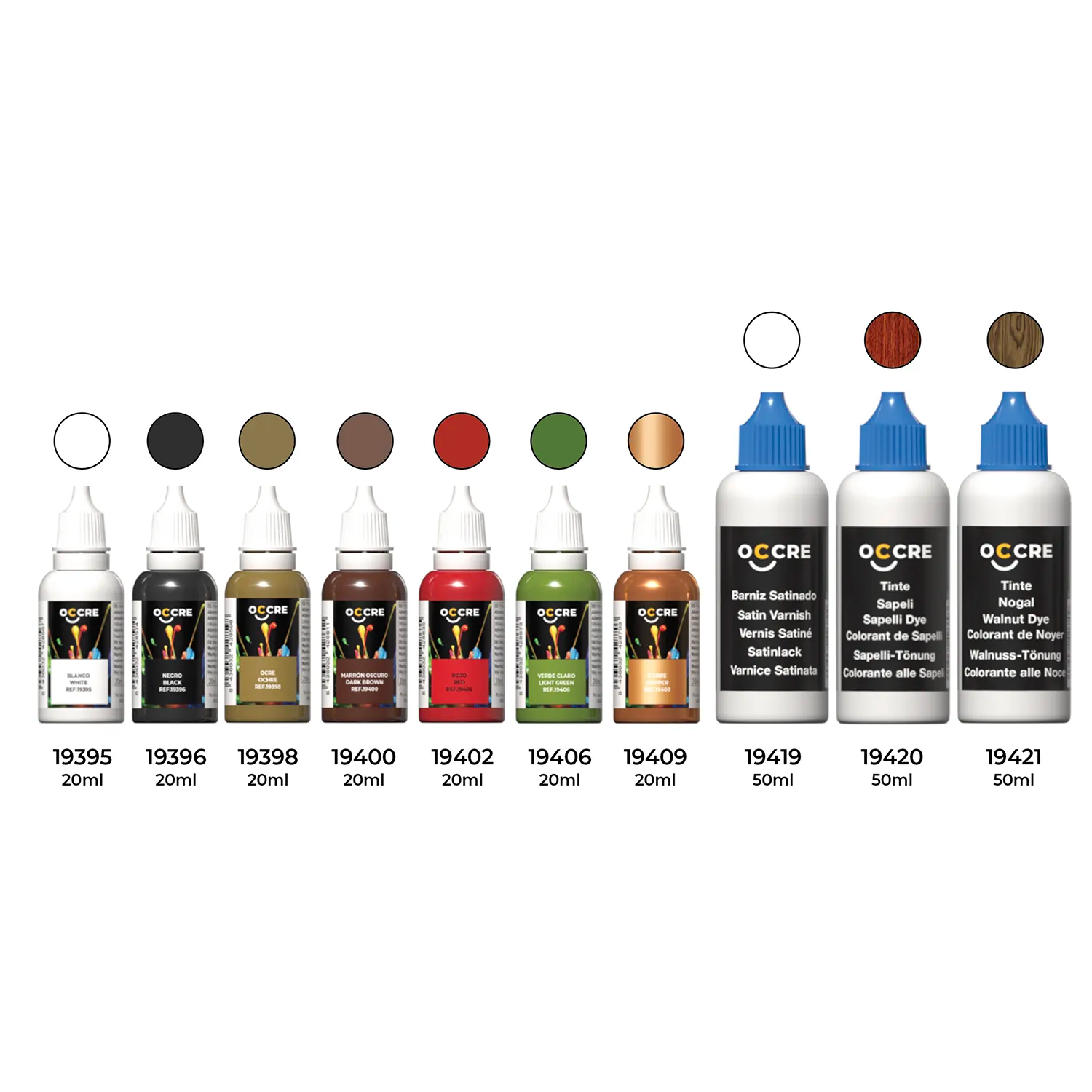 occre-pack-peinture-acrylique-endurance-set-10-pots image 1