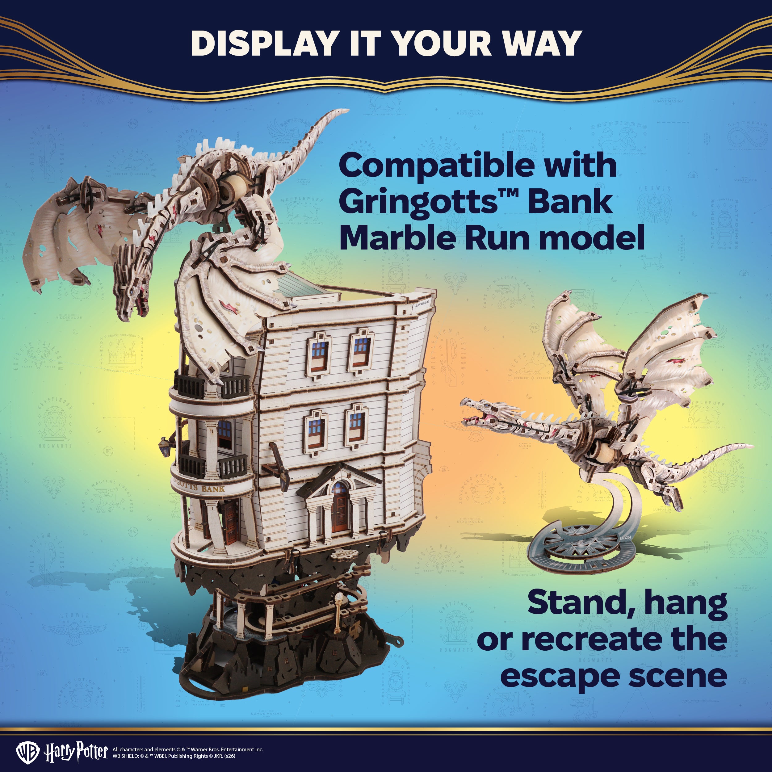 ugears-ukrainian-ironbelly-dragon-harry-potter-puzzle-3d-bois image 7