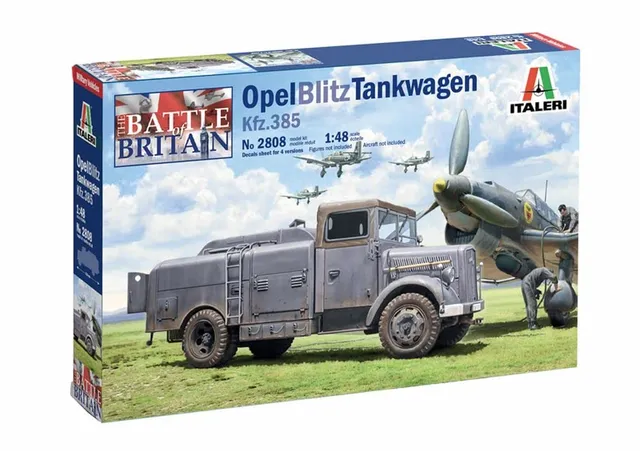 italeri-opel-blitz-tankwagen-maquette-militaire-monter image 1