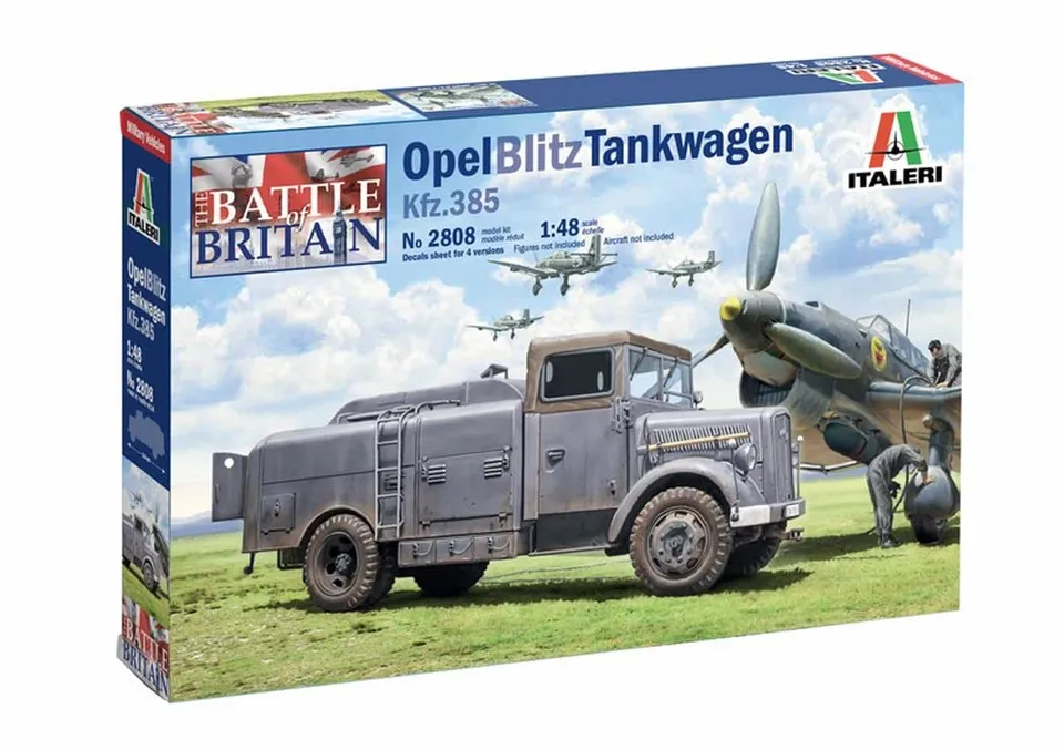 italeri-opel-blitz-tankwagen-maquette-militaire-monter image 1