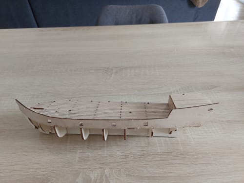 Voile légèrement tachée