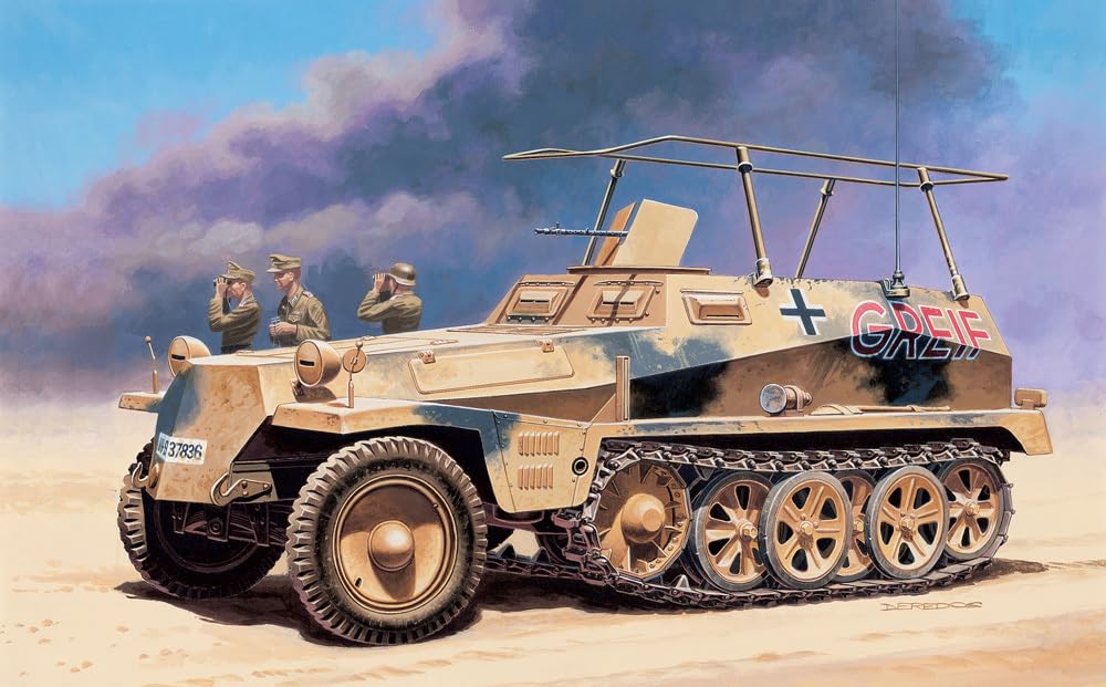 italeri-7034-sd-kfz-250-3-maquette-blind-militaire-plastique-1-72 image 2