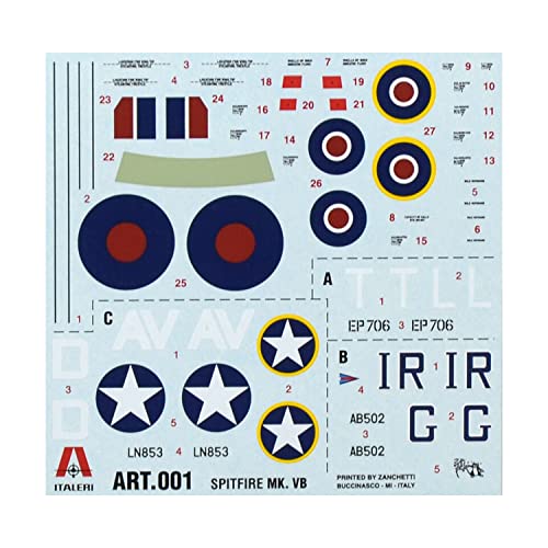 italeri-spitfire-mk-vb-aviation-maquette-avion-1-72 image 6