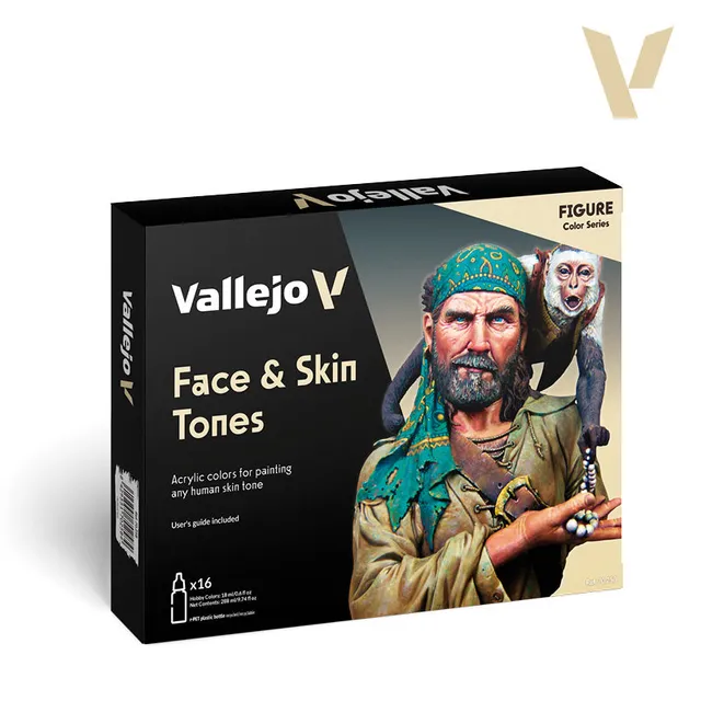 vallejo-model-color-set-16-couleurs-peau-et-visages-18-ml image 1