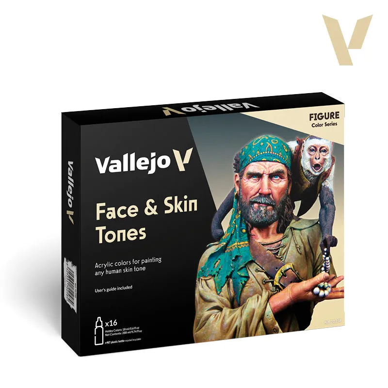 vallejo-model-color-set-16-couleurs-peau-et-visages-18-ml image 1