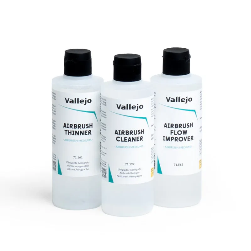 vallejo-pack-produits-auxiliaires-a-rographe-diluant-et-nettoyage image 1
