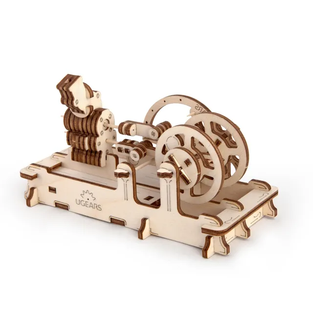 ugears-pneumatic-engine-moteur-pneumatique-bois-m-canique image 1