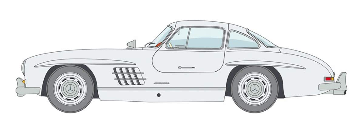italeri-mercedes-benz-300-sl-gullwing-gw-3645s-maquette-voiture image 4