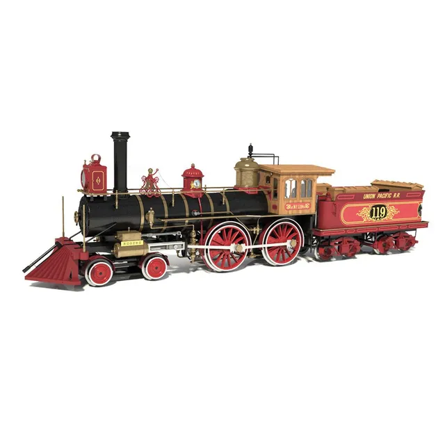 occre-rogers-119-locomotive-4-4-0-american-1868-kit-train-bois-et-m-tal image 1