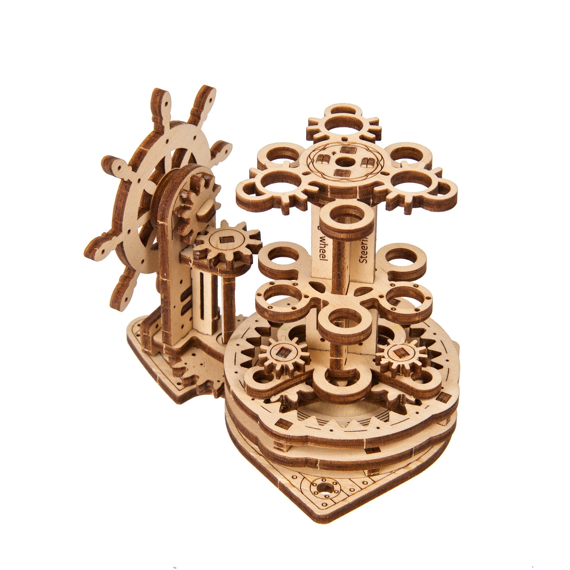 ugears-wheel-organizer-2-0-puzzle-bois-3d-cin-tique-porte-stylos image 2