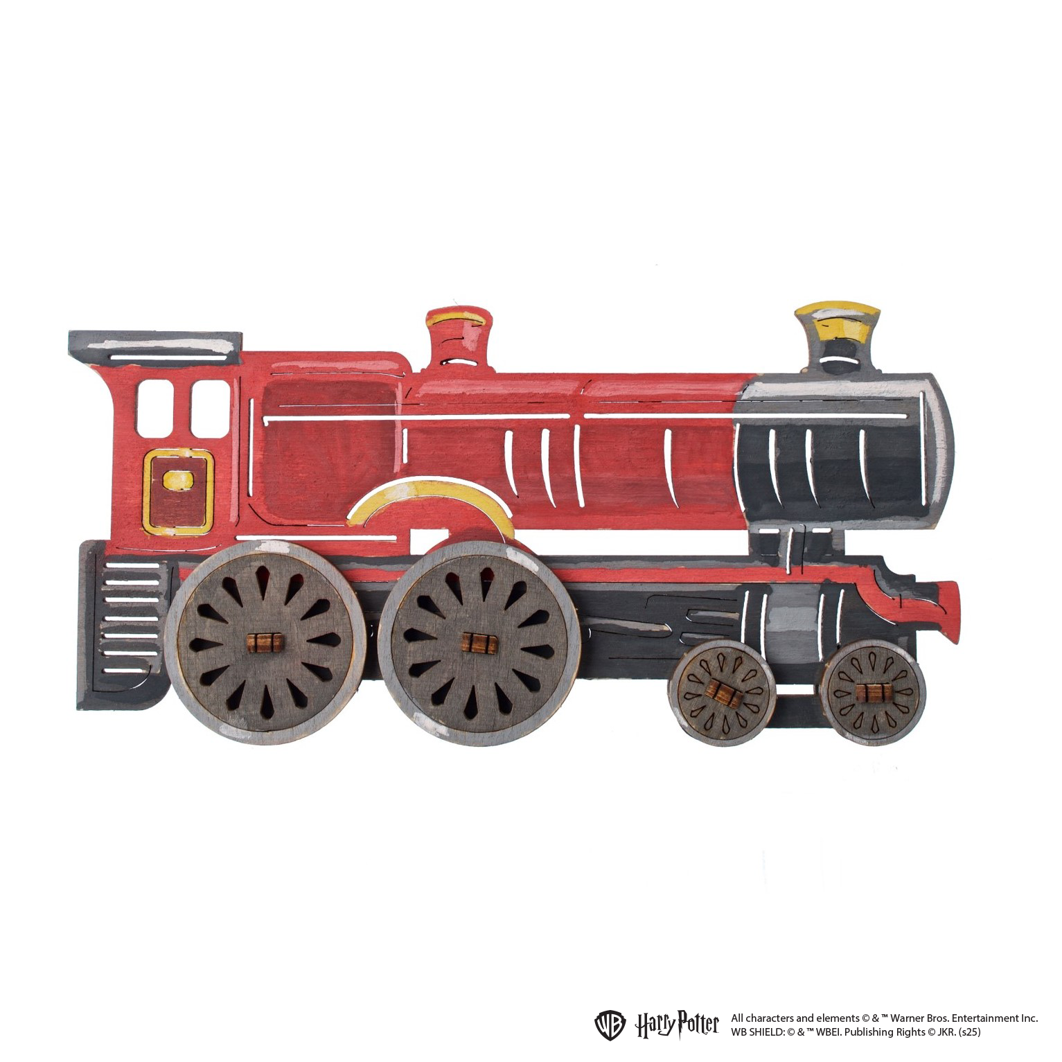 ugears-hogwarts-express-maquette-3d-en-bois-colorier image 2