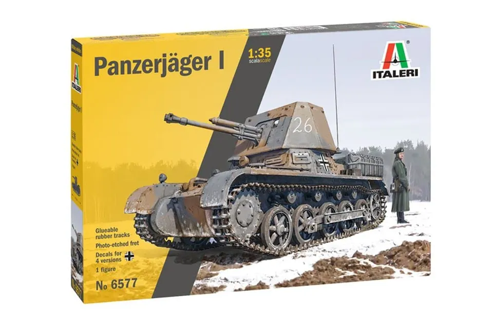 italeri-6577s-panzerj-ger-i-1-35-maquette-char-chasseur-monter image 1