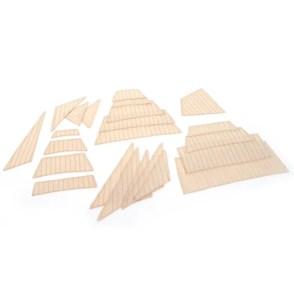 occre-amerigo-vespucci-set-de-23-voiles-cousues-pour-maquette-bateau image 1