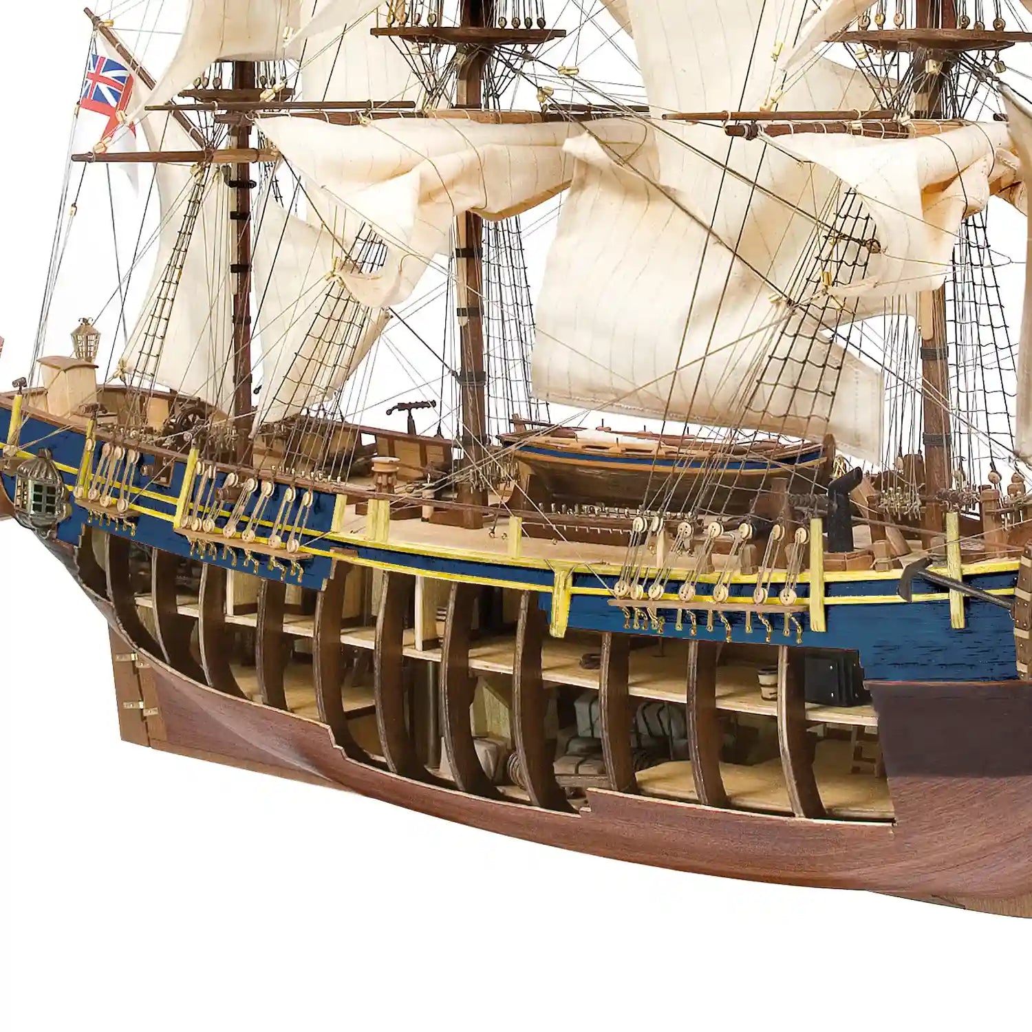 occre-bounty-maquette-de-bateau-fr-gate-en-kit-bois image 5