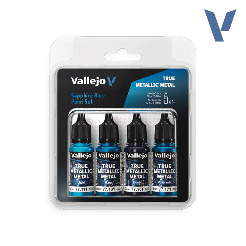 vallejo-tmm-pack-4-sets-metallic-colors-pourpre-am-thyste-vert-ombre-bleu-saphir image 5
