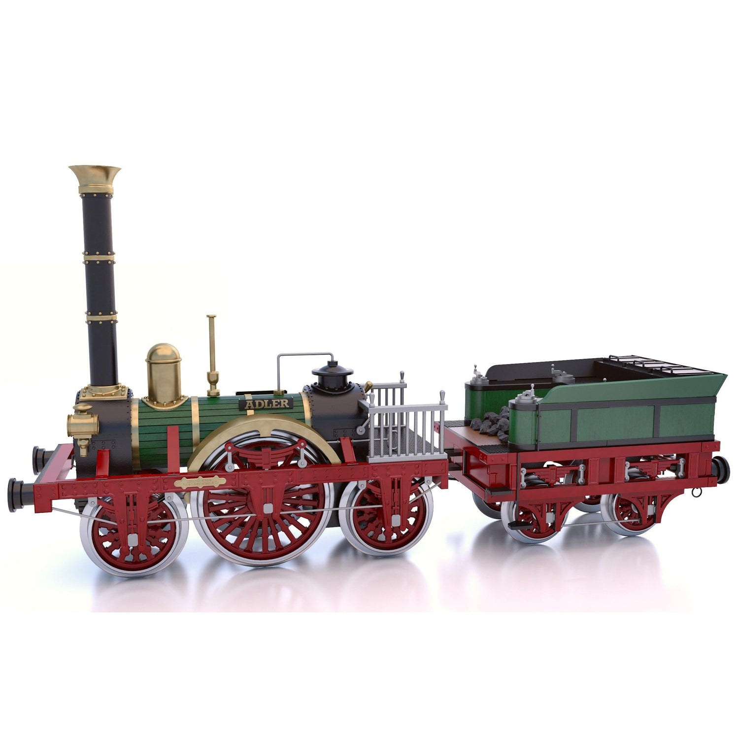 occre-adler-locomotive-vapeur-kit-mod-lisme-ferroviaire image 8