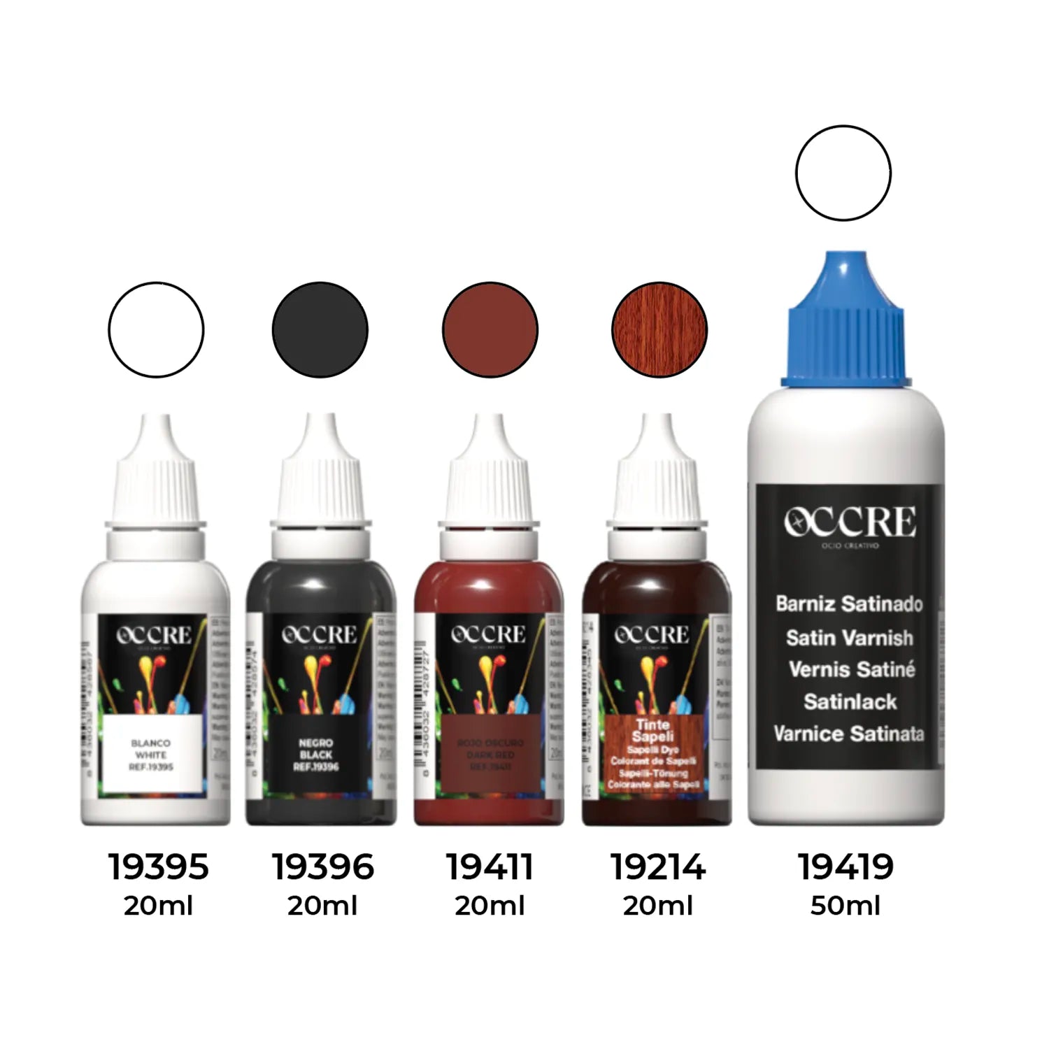 occre-pack-peinture-acrylique-yacht-america-america-s-cup-set-5-flacons image 1