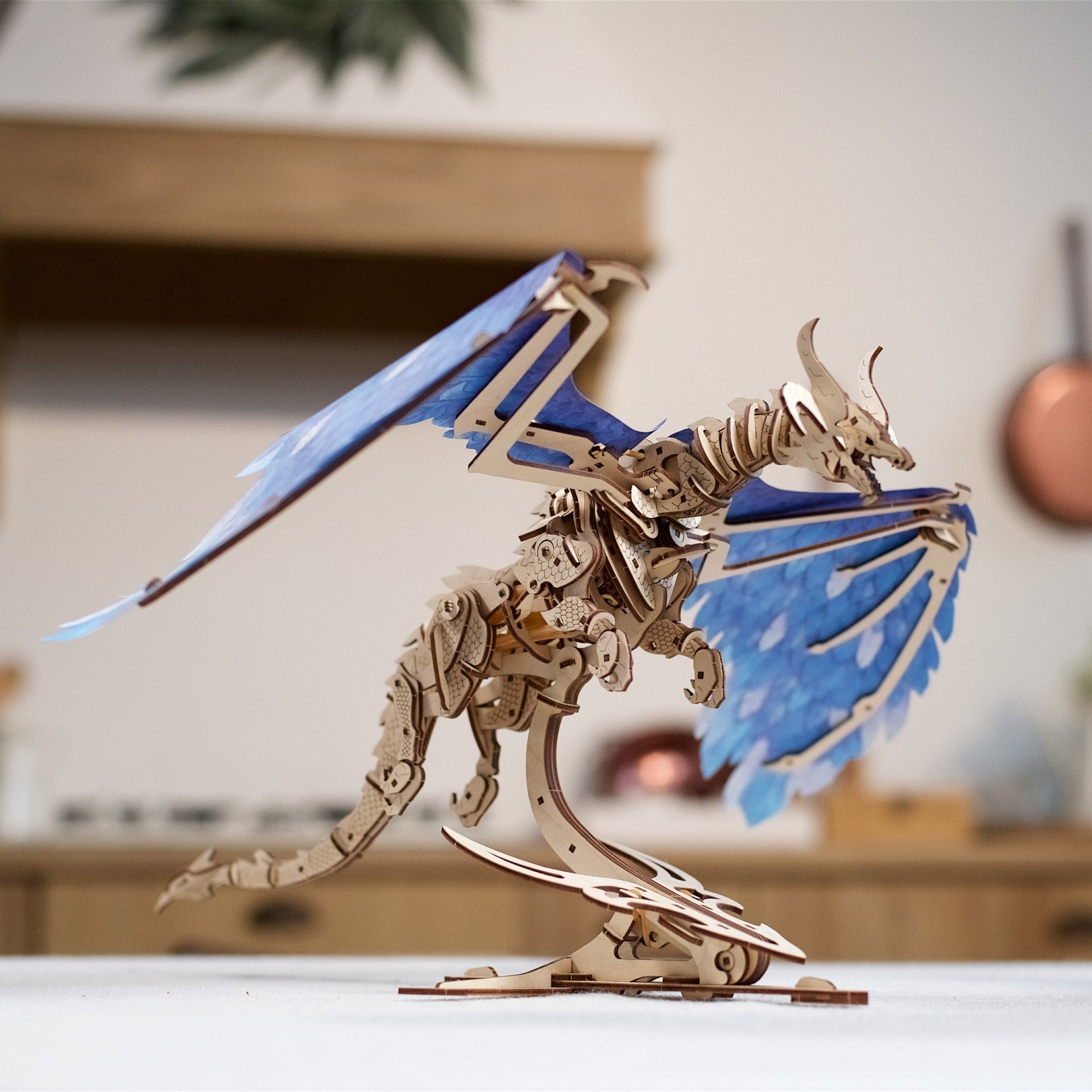 ugears-windstorm-dragon-automate-m-canique-en-bois-3d-construire image 8