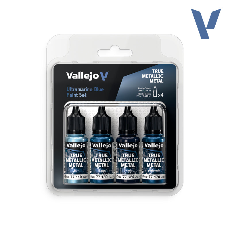 vallejo-true-metallic-set-bleu-outremer-4x18-ml-m-talliques image 1