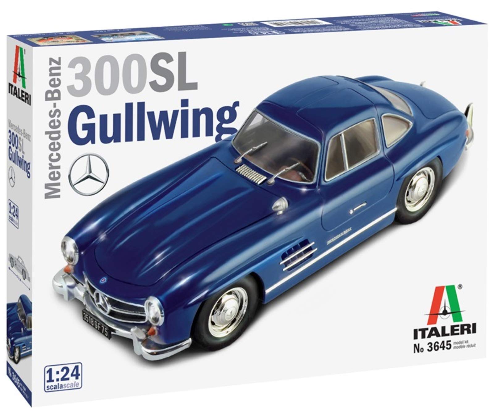 italeri-mercedes-benz-300-sl-gullwing-gw-3645s-maquette-voiture image 1