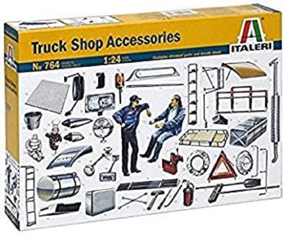 italeri-i764-maquette-camion-accessoires-camion-assembler image 1