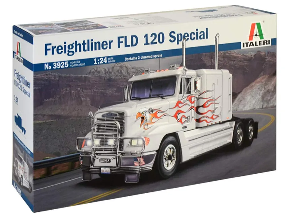 italeri-freightliner-fld-120-spec-i3925-maquette-camion-1-24-325-mm image 1
